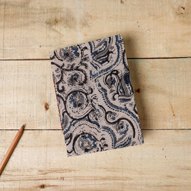  Kalamkari Fabric Cover Handmade Paper Notebook 