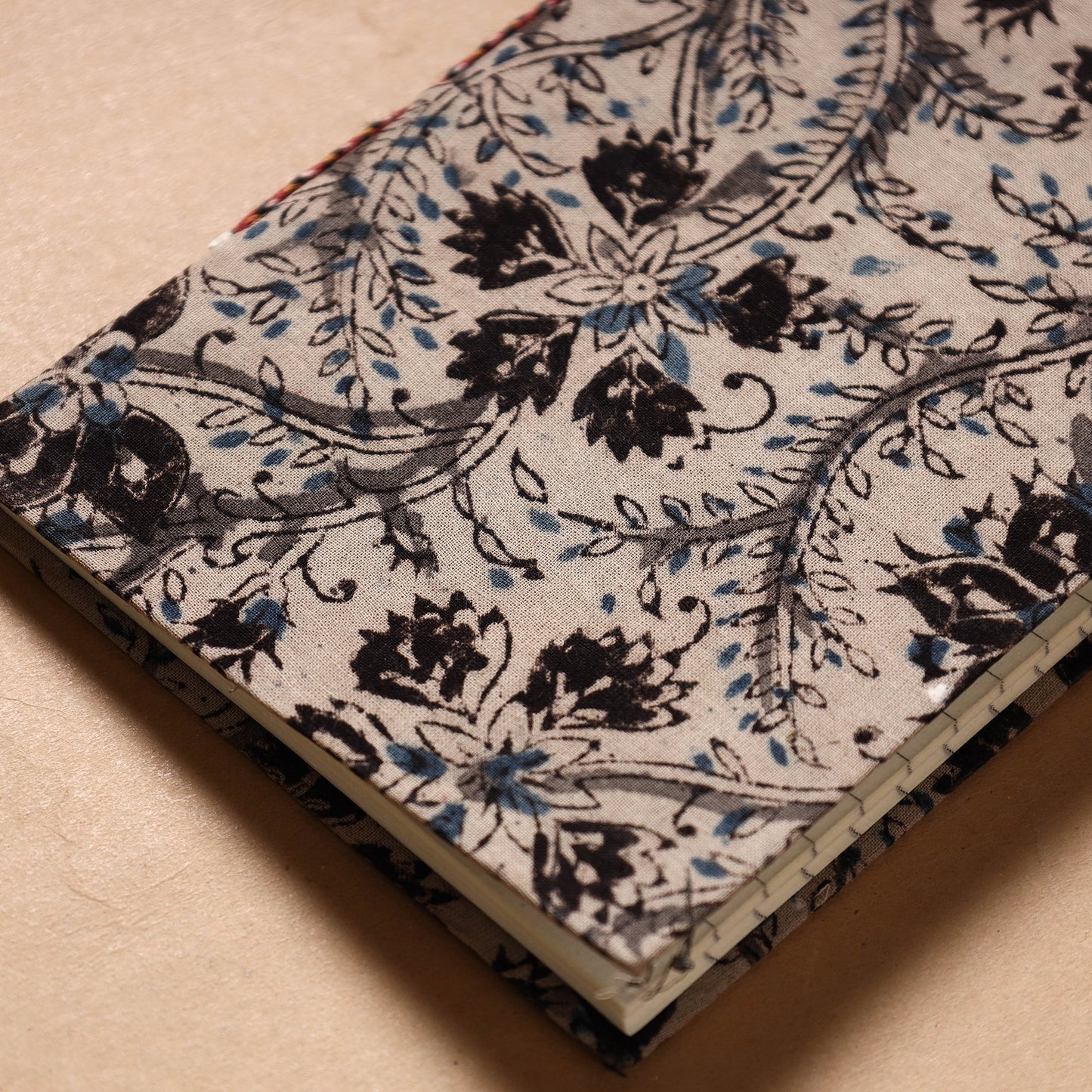 Buy Kalamkari Fabric Cover Handmade Paper Notebook Online at iTokri.com