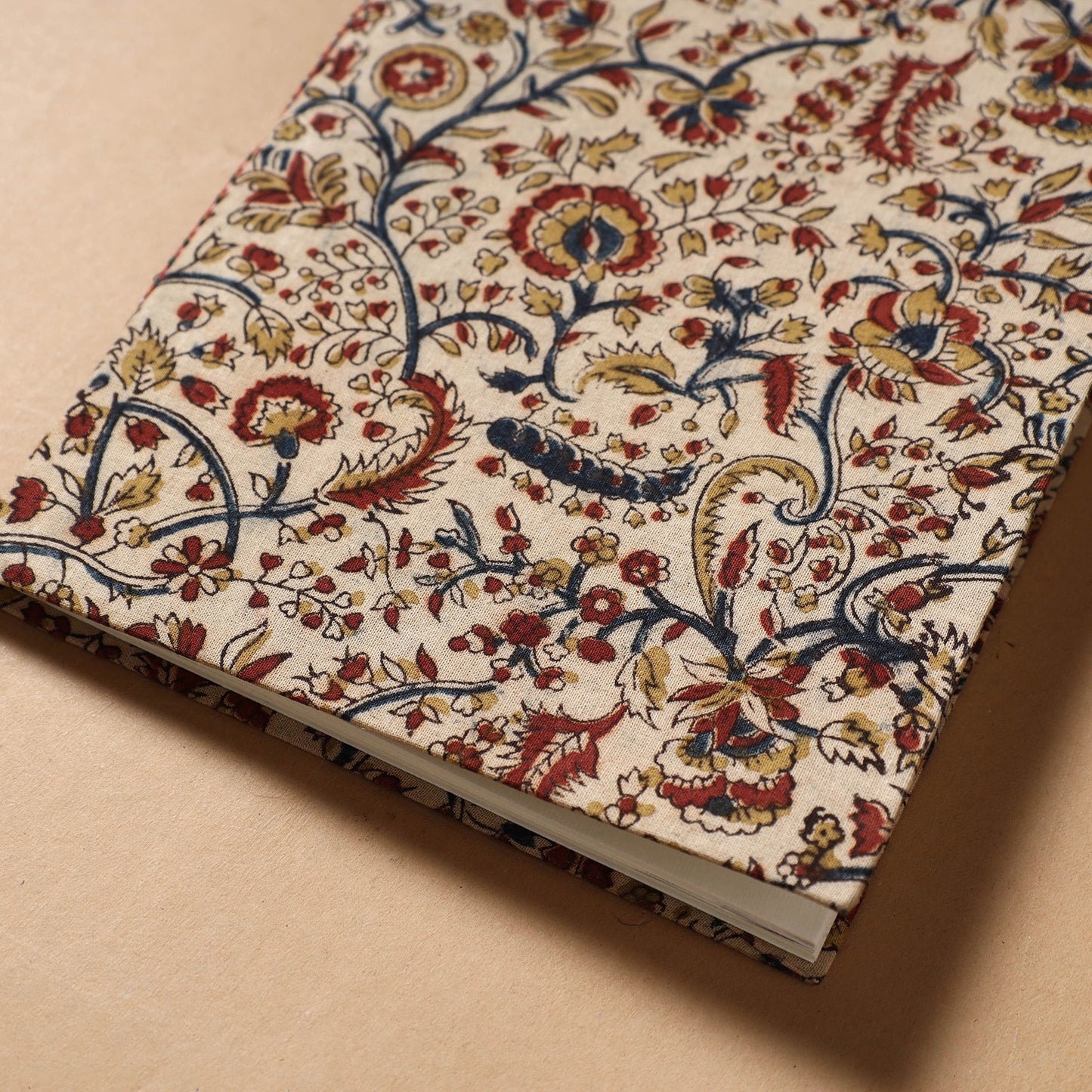  Kalamkari Fabric Cover Handmade Paper Notebook 