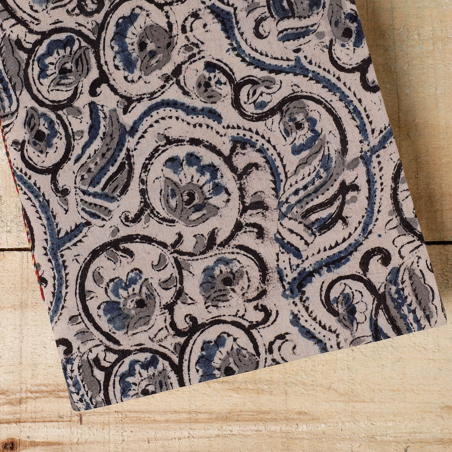 Buy Kalamkari Fabric Cover Handmade Paper Notebook Online at iTokri.com