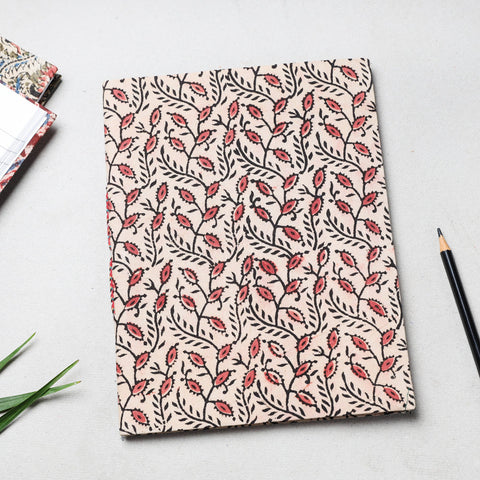 Buy Kalamkari Fabric Cover Handmade Paper Notebook Online at iTokri.com