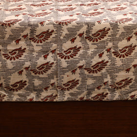 Kalamkari patchwork cotton bedsheet set 55 - handcrafted