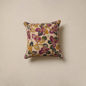 Hand kalamkari cushion cover 48 - handcrafted
