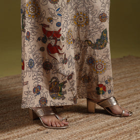 Kalamkari printed cotton 2pc kurta set for women 01