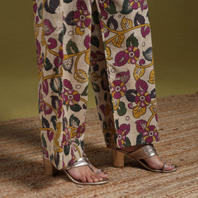 Kalamkari printed cotton 2pc kurta set for women 09