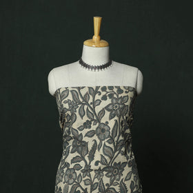 Kalamkari printed cotton 2pc unstitched dress material 01