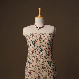 Kalamkari printed cotton 2pc unstitched dress material