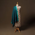 Kalamkari printed cotton 2pc unstitched dress material