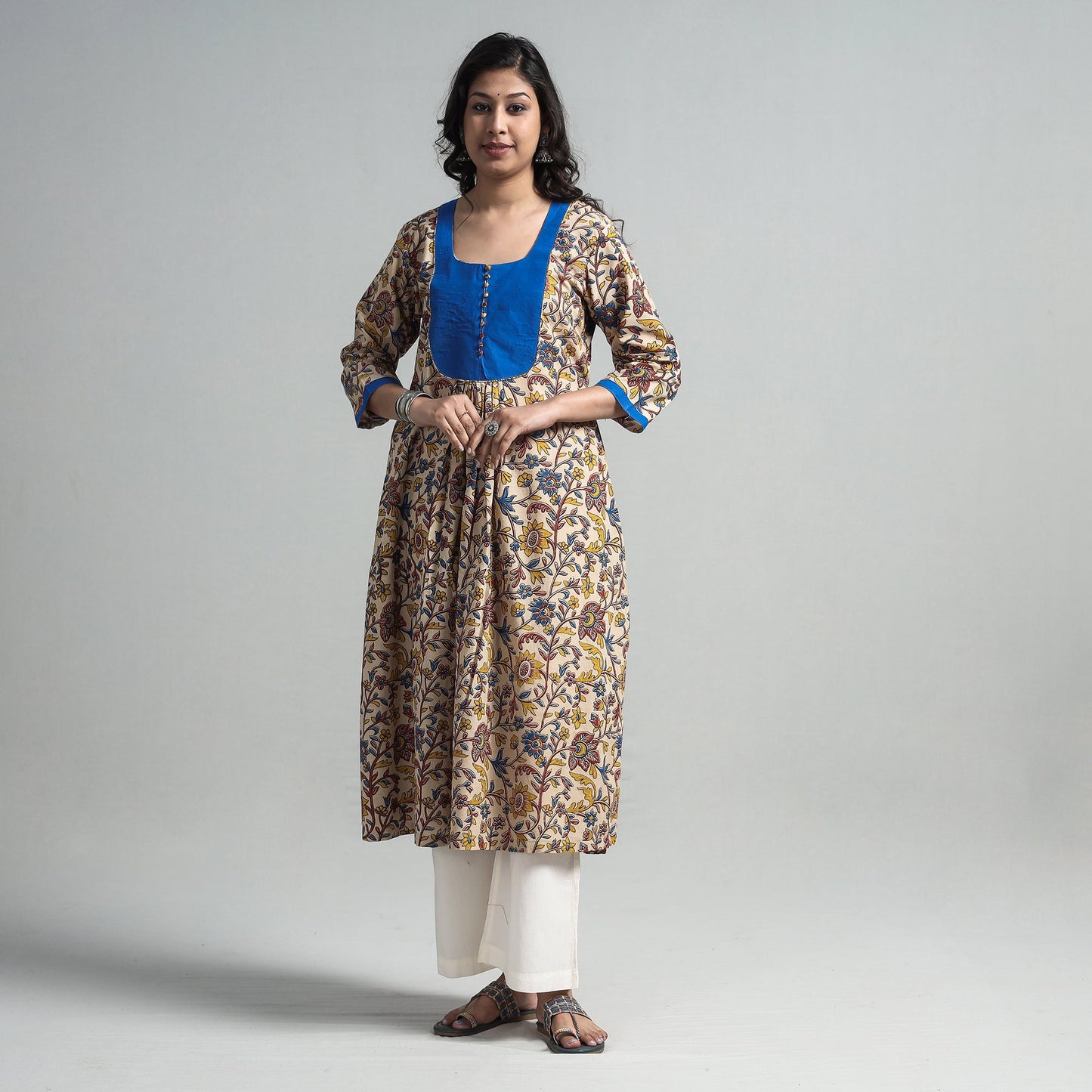 kalamkari printed kurta