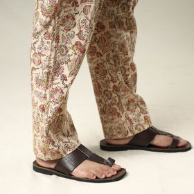 Buy Kalamkari Block Printed Cotton Men’s Pyjama Online l iTokri.com