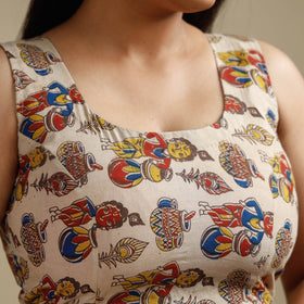 Kalamkari Stitched Blouse
