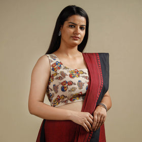 Kalamkari Stitched Blouse
