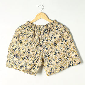 Buy Kalamkari Block Printed Cotton Unisex Boxer/Shorts Online at iTokri.com