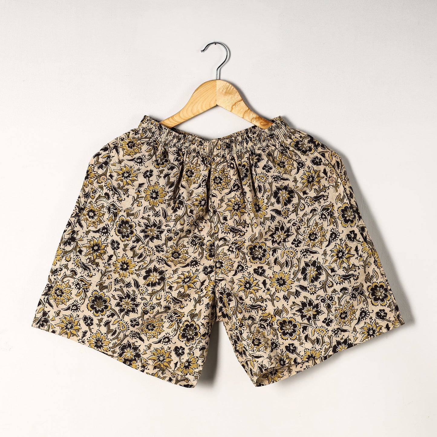  Kalamkari Block Printed Cotton Unisex Boxer/Shorts 