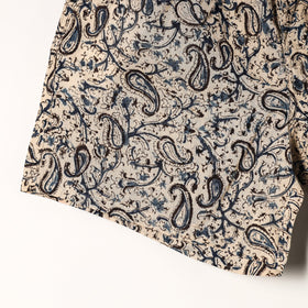  Kalamkari Block Printed Cotton Unisex Boxer/Shorts 