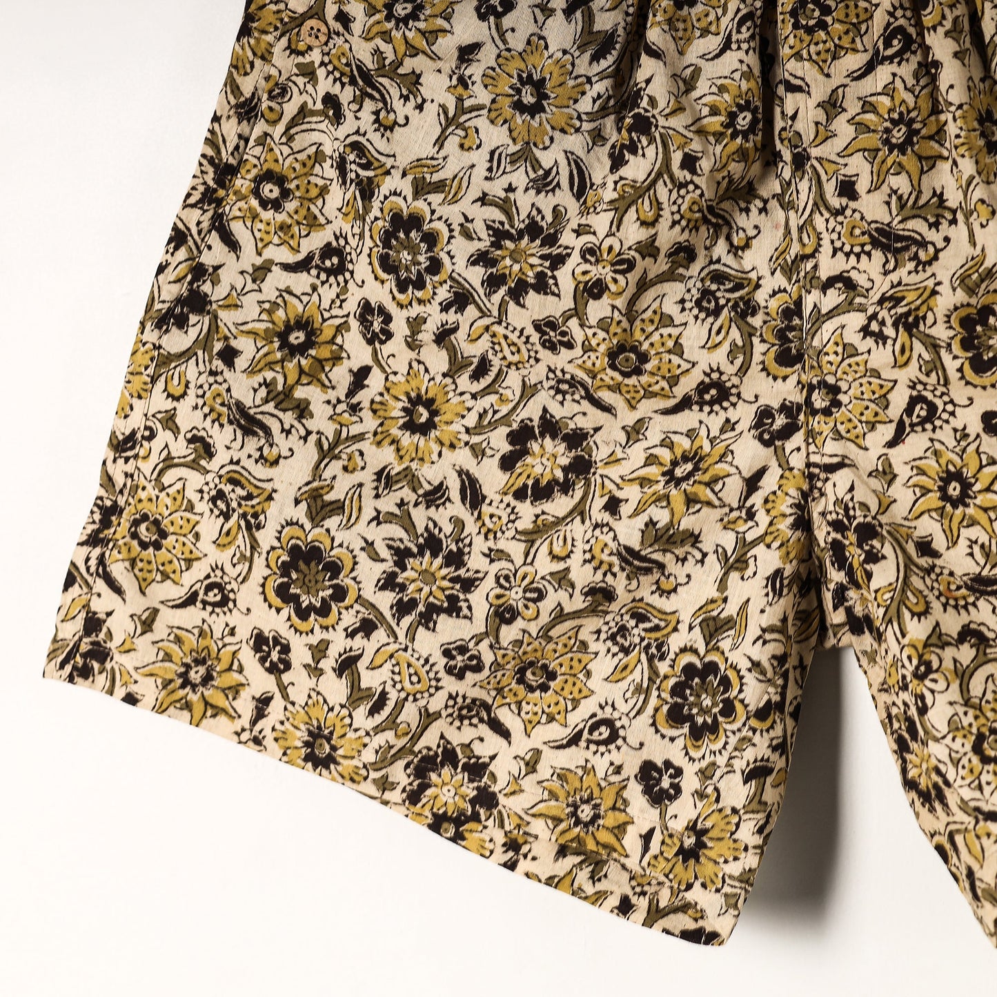  Kalamkari Block Printed Cotton Unisex Boxer/Shorts 