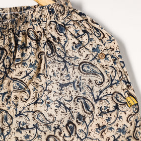  Kalamkari Block Printed Cotton Unisex Boxer/Shorts 