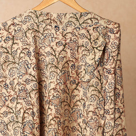  Kalamkari Block Printed Cotton Wrap Around Skirt 