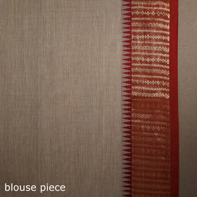 Beige - kandangi chettinad cotton saree with border 69