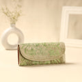  Beige Kashmiri Crewel Hand Embroidery Velvet Clutch