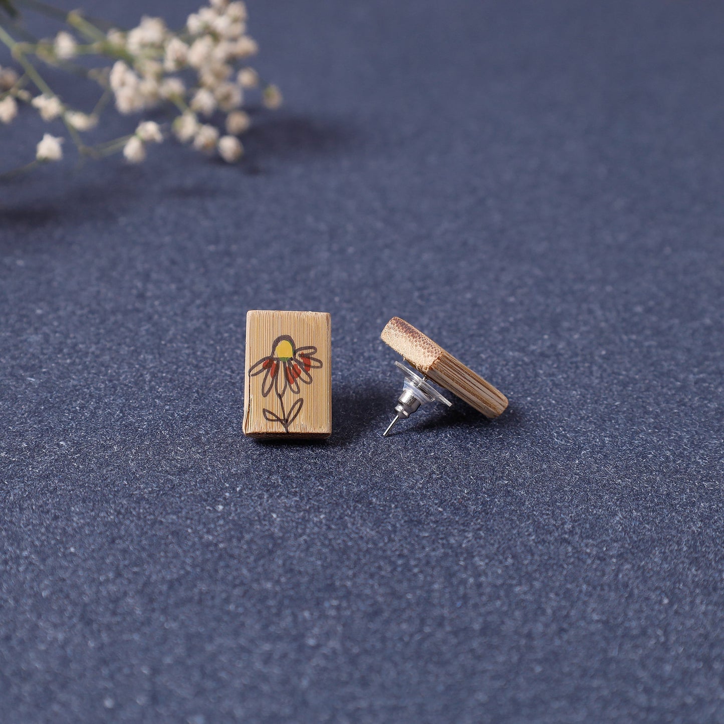 bamboo earrings