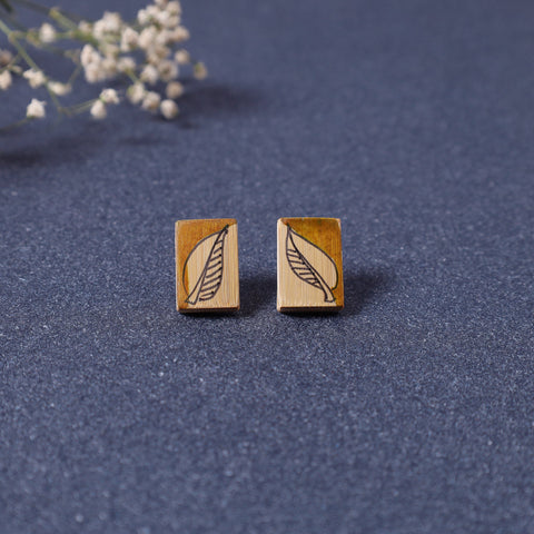 bamboo earrings