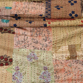 Khambadiya tagai patchwork quilt / gudri / blanket (108 x