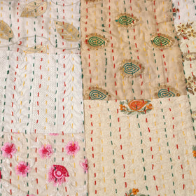 Khambadiya tagai patchwork quilt / gudri / blanket (108 x