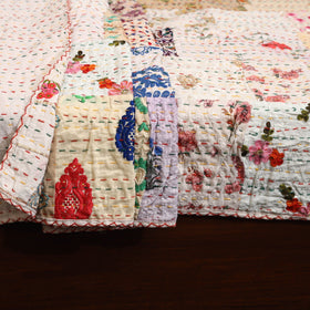 Khambadiya tagai patchwork quilt / gudri / blanket (108 x