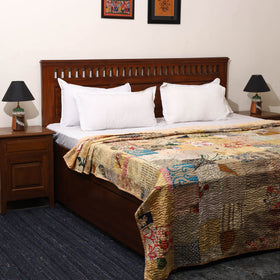 Khambadiya tagai patchwork quilt / gudri / blanket (109 x