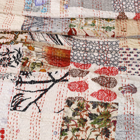 Khambadiya tagai patchwork quilt / gudri / blanket (109 x