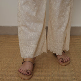 Beige Kota Doria Embroidered Suit Set – Buy Online