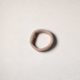 Beige - kullu karishma hand knitted merino wool headband 17