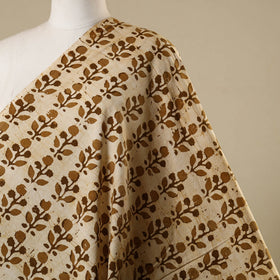 Beige - kutch batik cotton fabric 09 - handcrafted