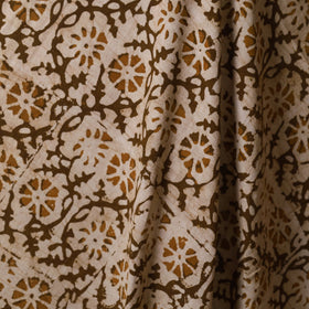 Beige - kutch batik cotton fabric 22 - handcrafted