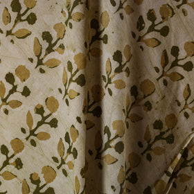 Beige - kutch batik cotton fabric 23 - handcrafted