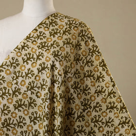 Beige - kutch batik cotton fabric 26 - handcrafted