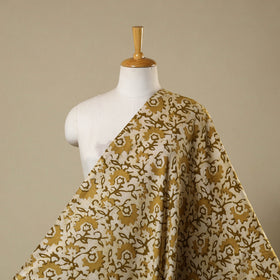 Beige - kutch batik cotton fabric 49 - handcrafted