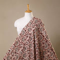 Beige - kutch batik cotton fabric 95 - handcrafted
