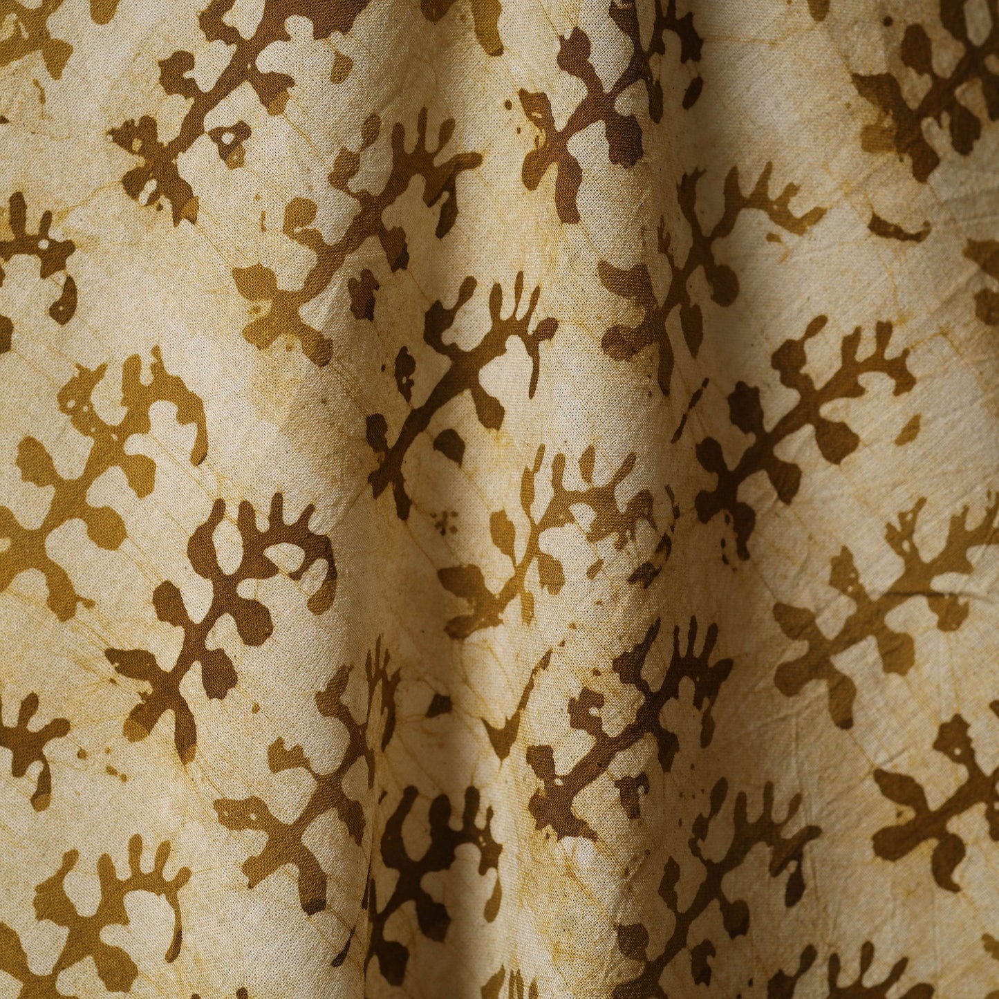 Kutch hand batik cotton fabric 17 - handcrafted