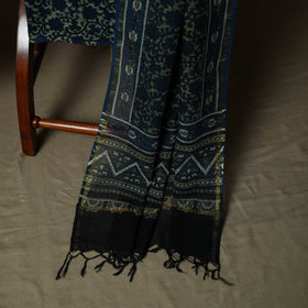 Kutch hand block ajrakh print natural dyed cotton 3pc