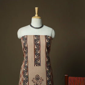 Kutch hand block ajrakh print natural dyed cotton 3pc