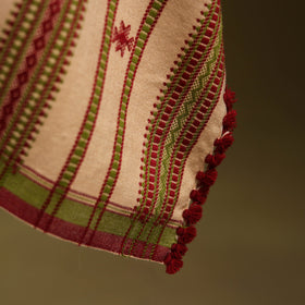 Kutch mirror work handwoven neran hand embroidery acrylic