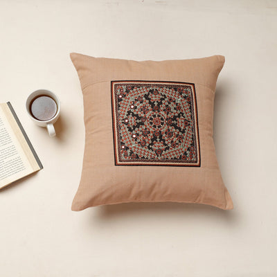  Kutch Neran Hand Embroidery Cotton Cushion Cover 