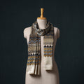 Kutch printed mashru silk stole 13 - handcrafted