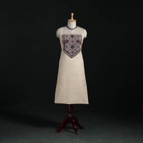 Mangalagiri handloom cotton patchwork unstitched kurta