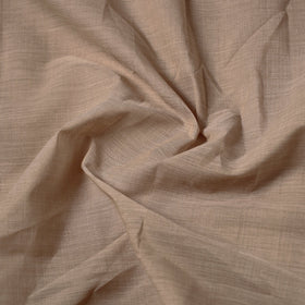 Beige Mangalagiri Handloom Cotton Zari Border Fabric