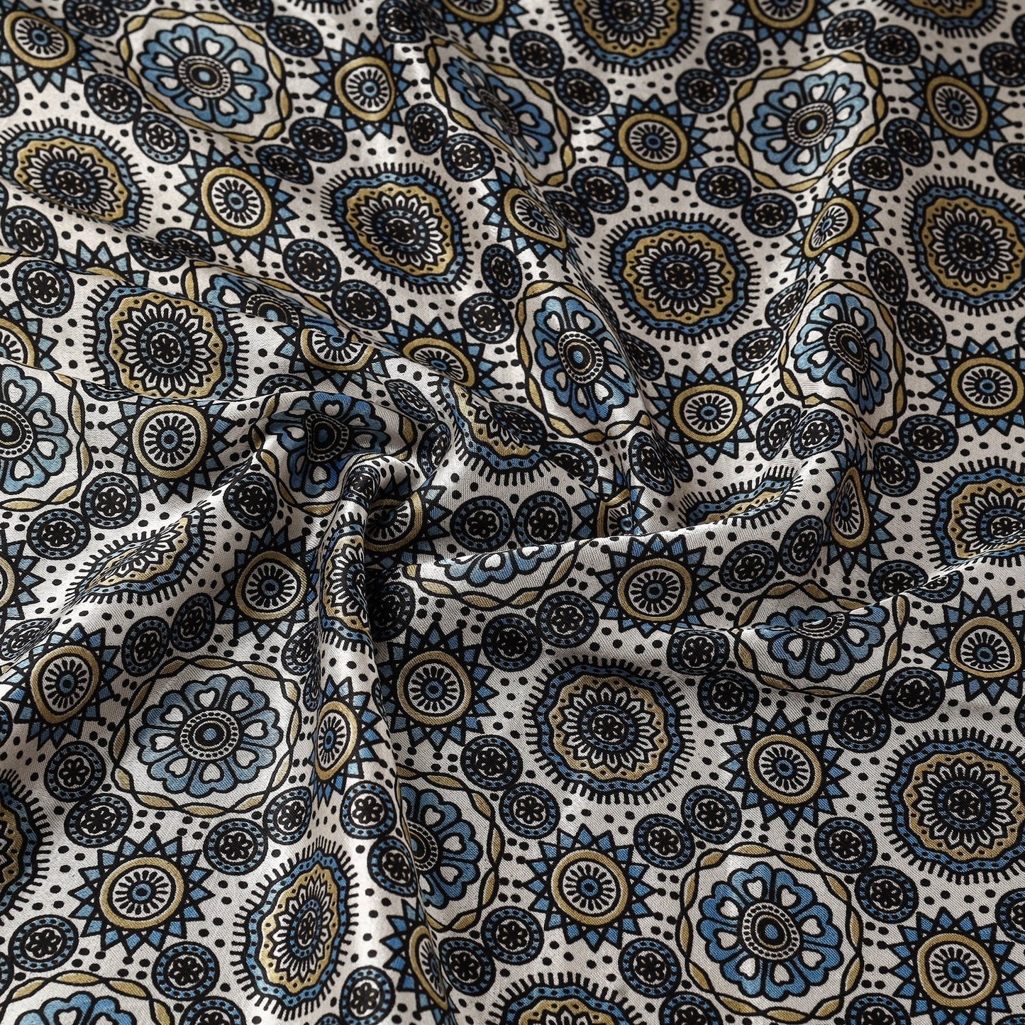 Mashru silk natural dyed fabric 12 - handcrafted