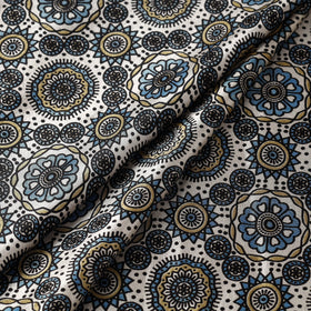 Mashru silk natural dyed fabric 12 - handcrafted