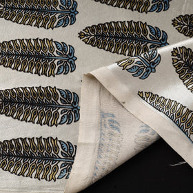 Mashru silk natural dyed fabric 17 - handcrafted